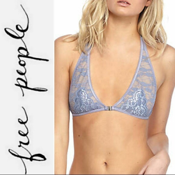 Free People Other - NWT Free People Modern Love Sky Bra blu XS